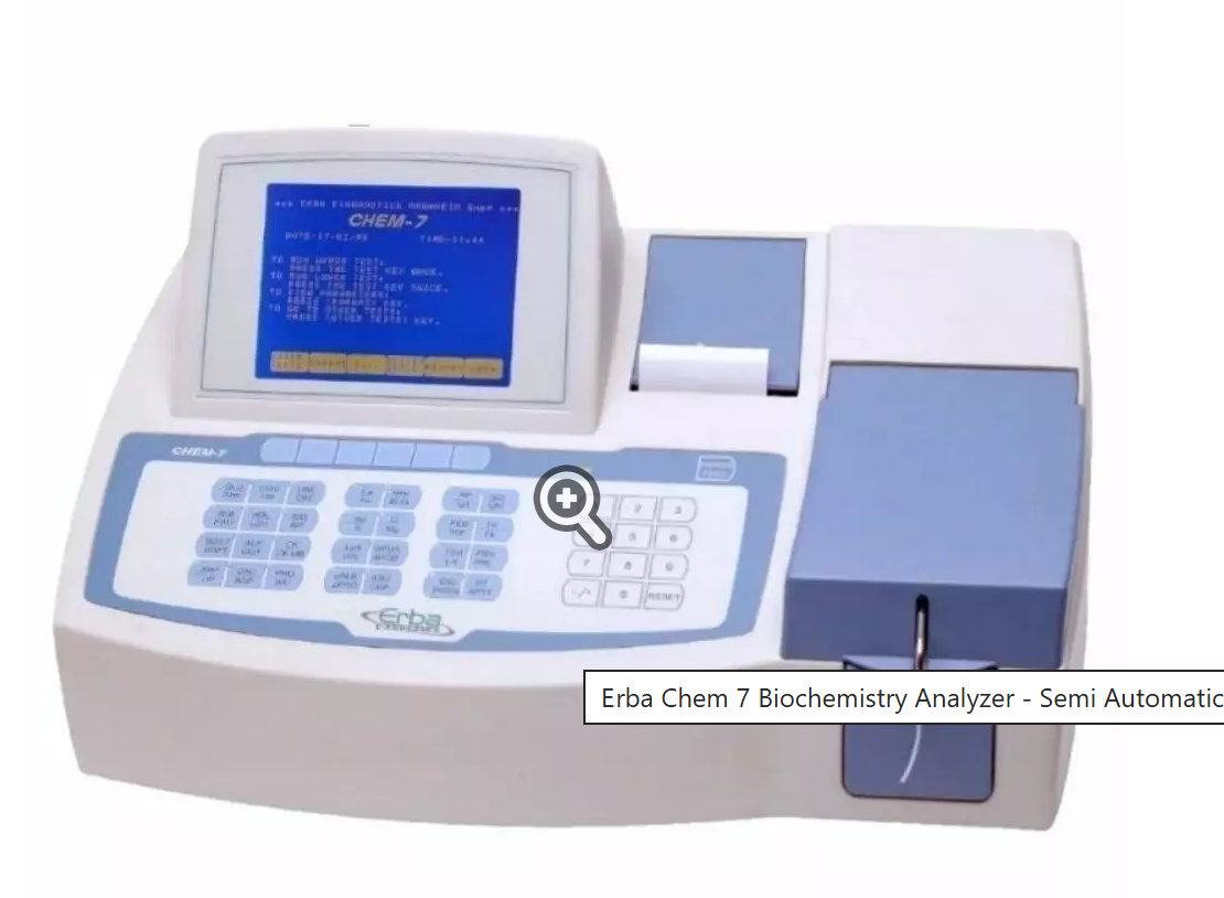 Semi Automatic Biochemistry Analyzer